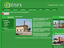 Tablet Screenshot of epinex.ro